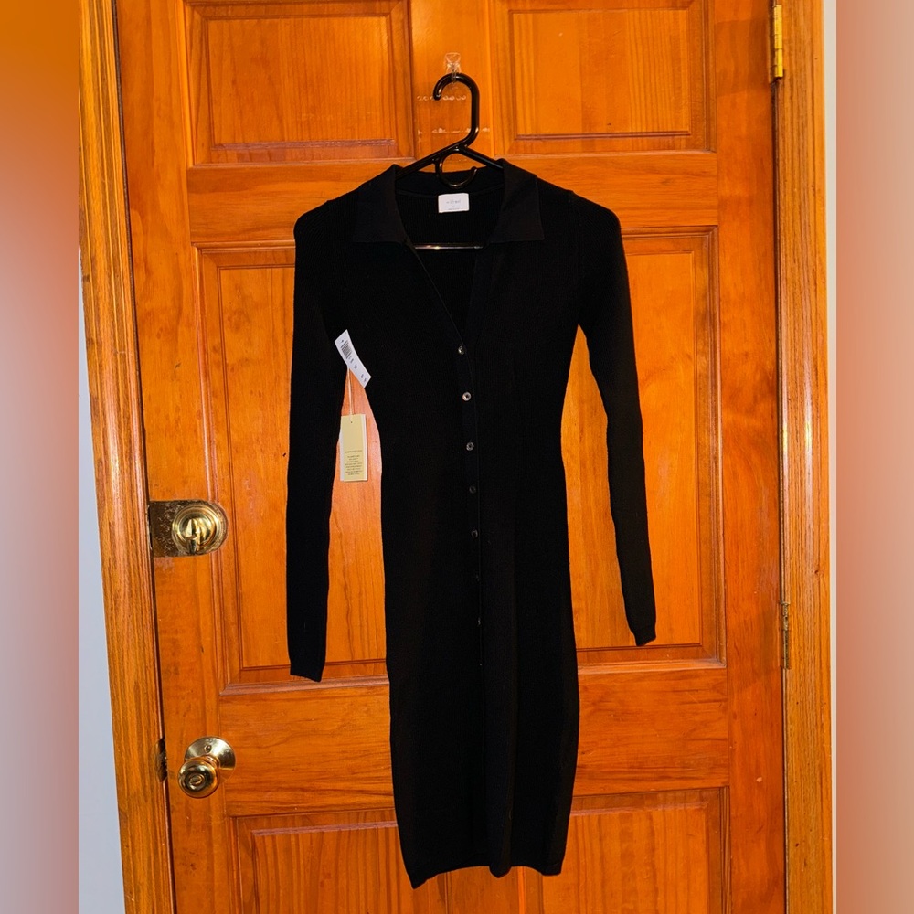 Wilfred Black Cove Dress in Black